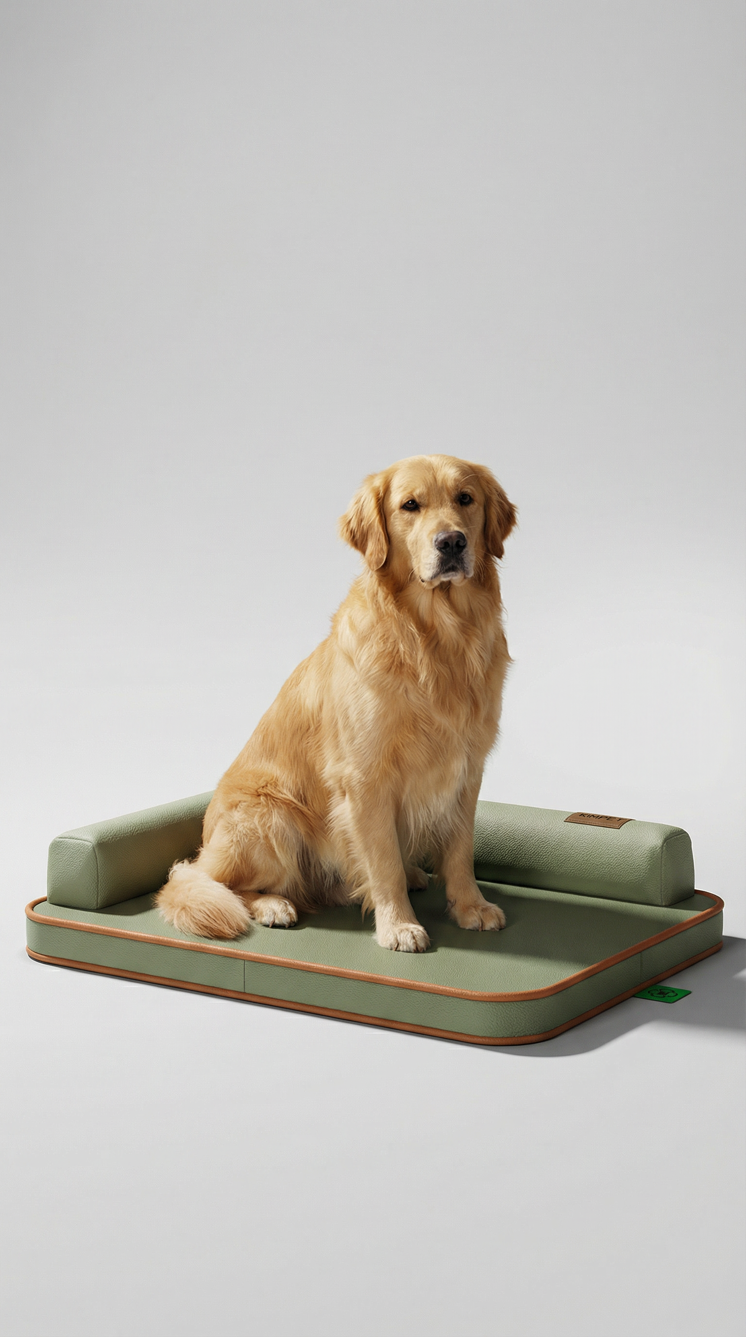 Breathable Leather Dog Bed