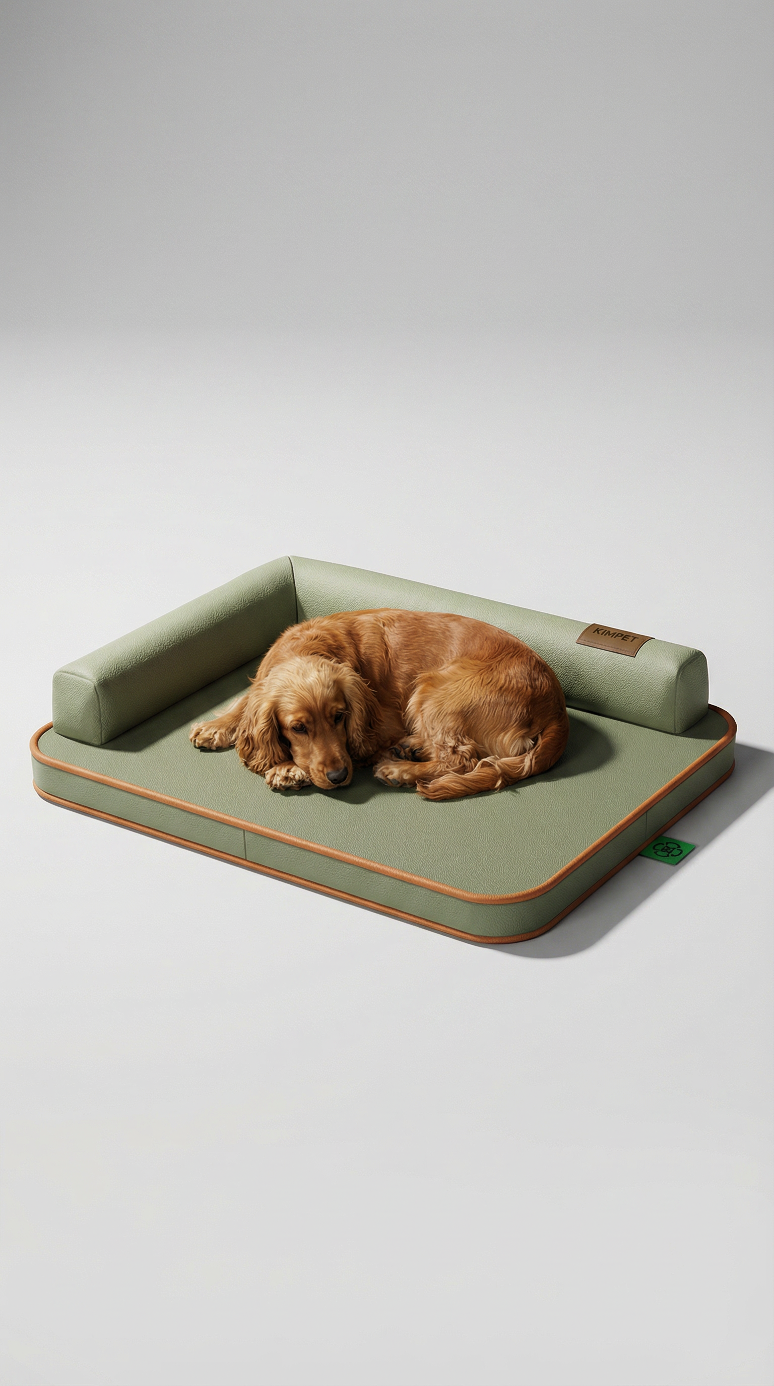 Breathable Leather Dog Bed